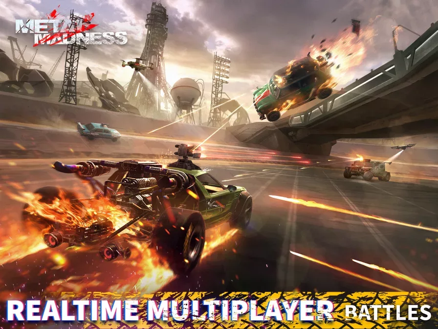 METAL MADNESS PvP: Car Shooter