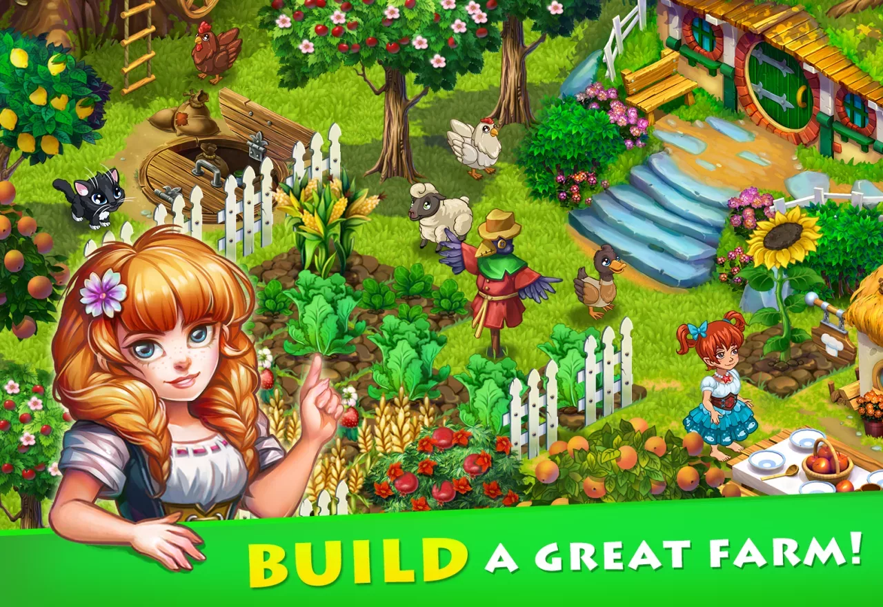 Farmdale: farm games Hay & Day