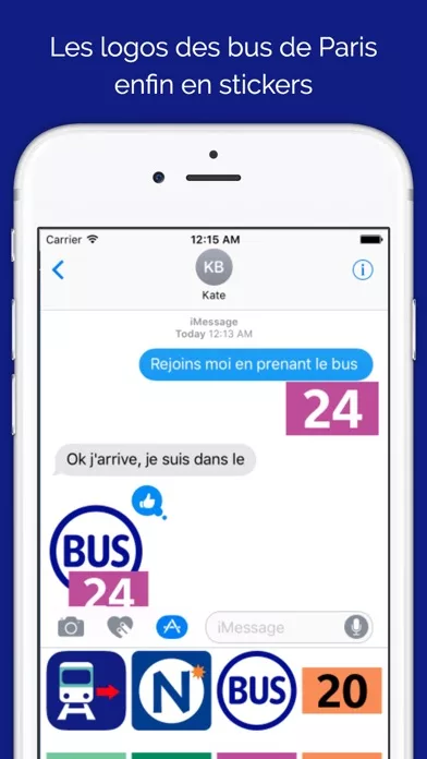Bus Paris Stickers par Paris-ci la Sortie