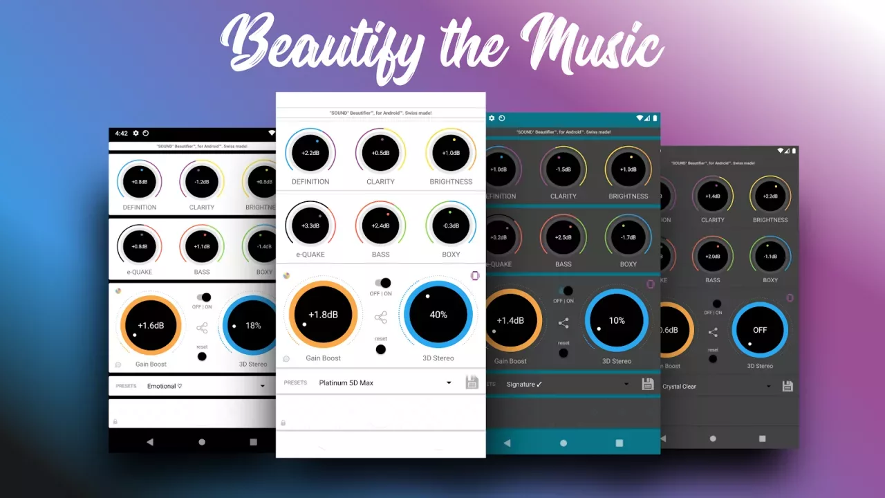 °SOUND° Beautifier Эквалайзер