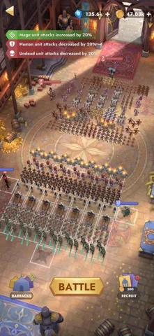 Kingdom Clash：сражения, рыцари