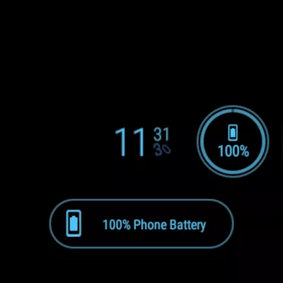 Phone & Watch Battery Level
