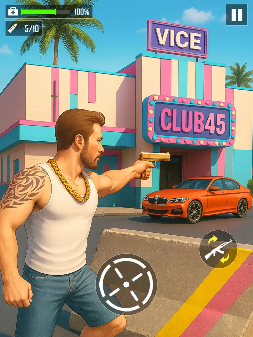 LA Mafia City: Shooting Game