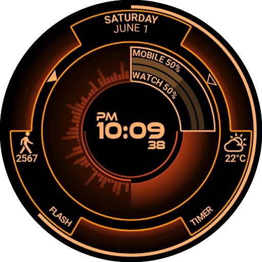 Atomic Watch Face
