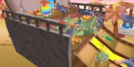 Throw it! Dinosaur Panic