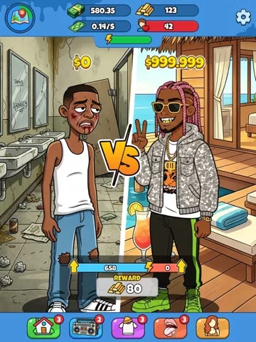 Rap Star:Idle Clicker