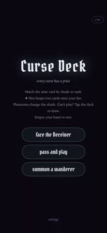 Curse Deck
