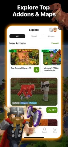 Addons for Minecraft