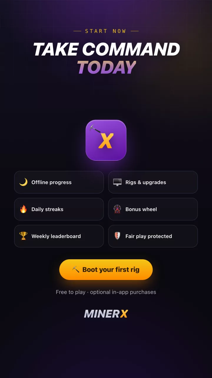 MinerX: Idle Mining Empire