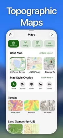 Topo Maps+