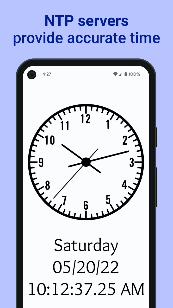 AtomicClock: Exact NTP Time