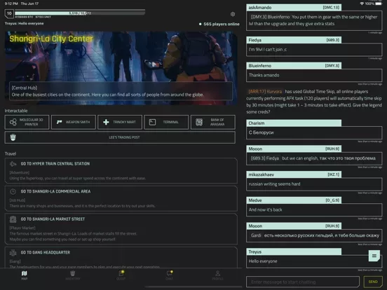 CyberCode Online: Text RPG