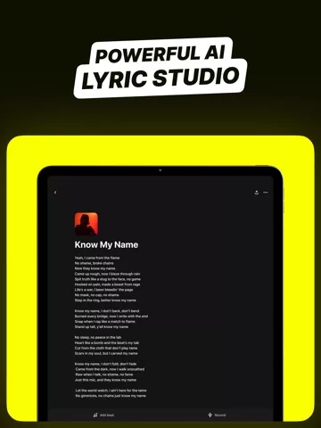 Ai rap lyric generator