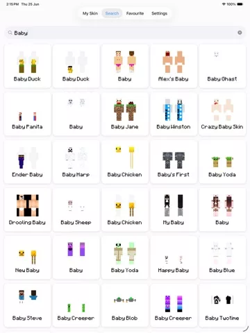 Baby Skins for Minecraft PE
