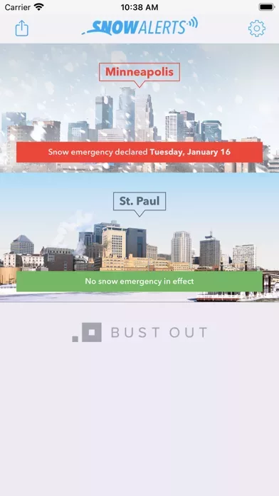 Snow Alerts