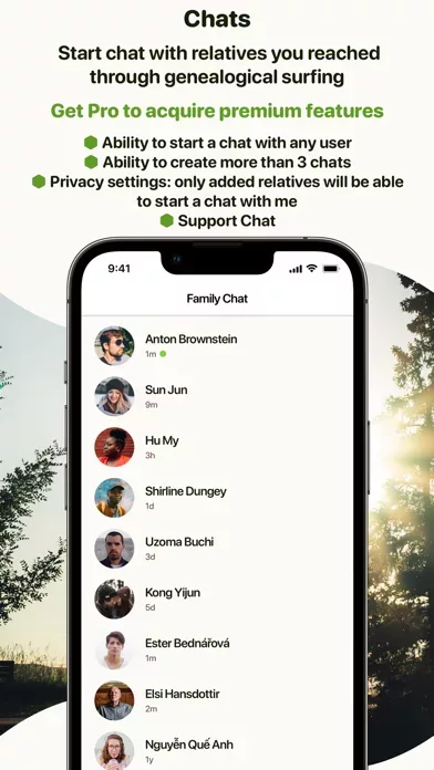 uStory: Family Tree & Network
