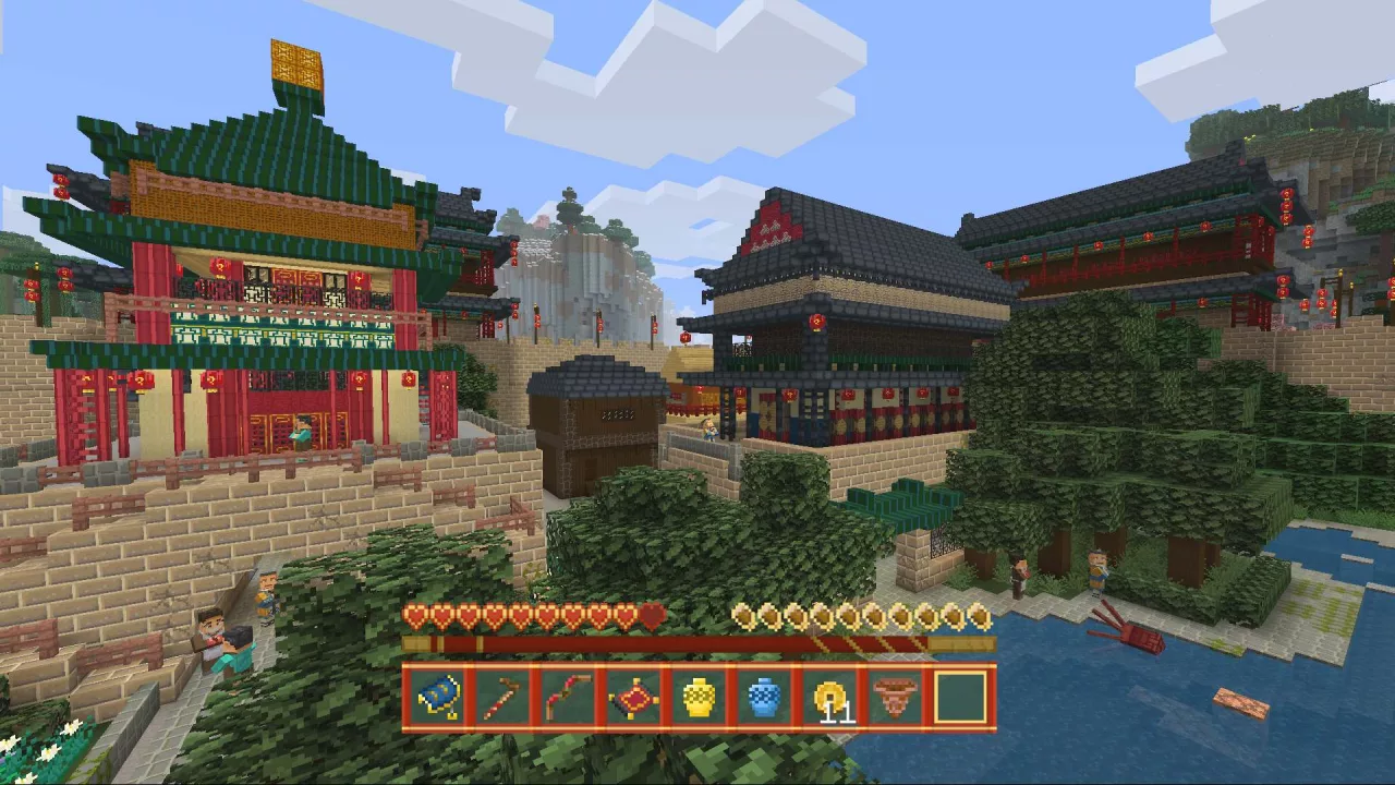 Minecraft Chinese Mythology Mash-Up