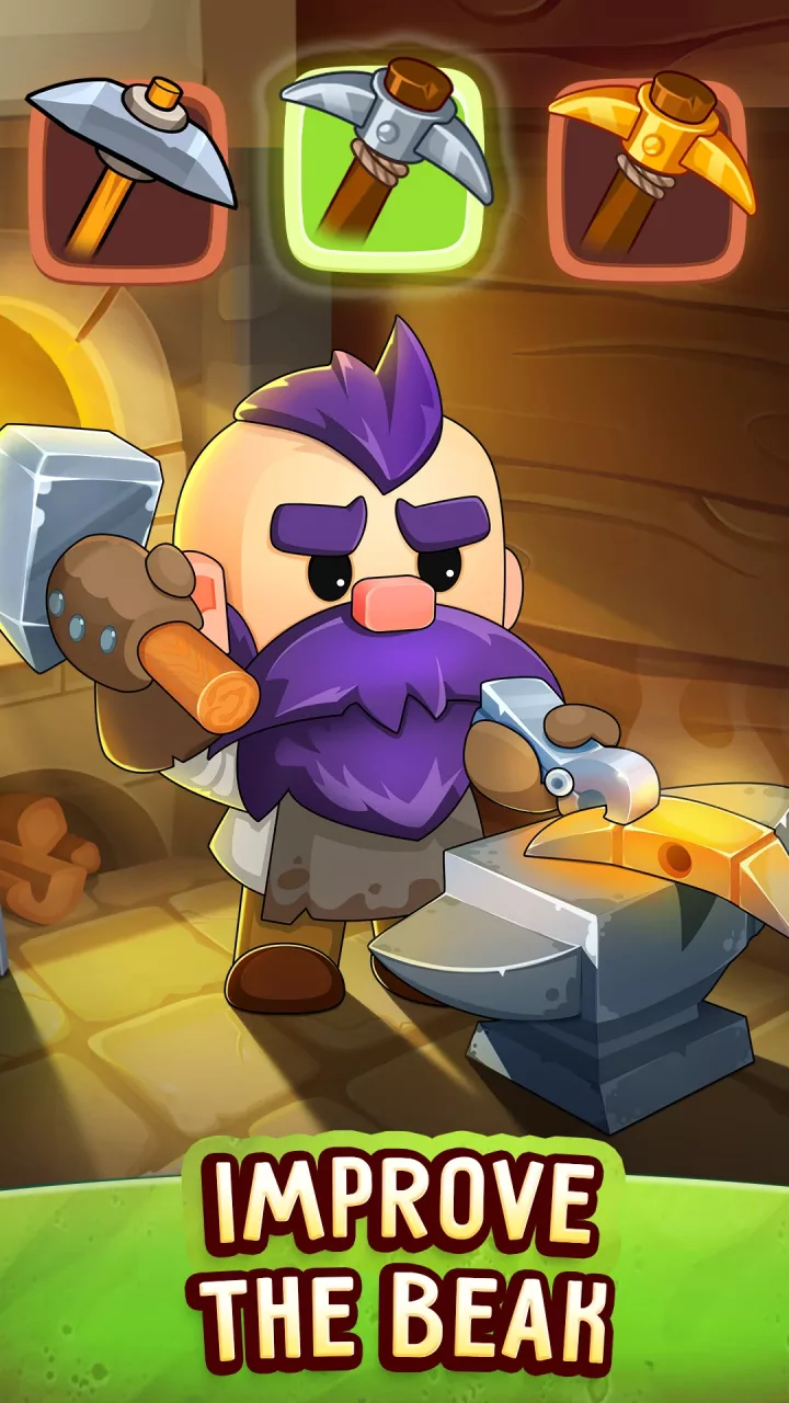 Dig out! Gold Mine Game