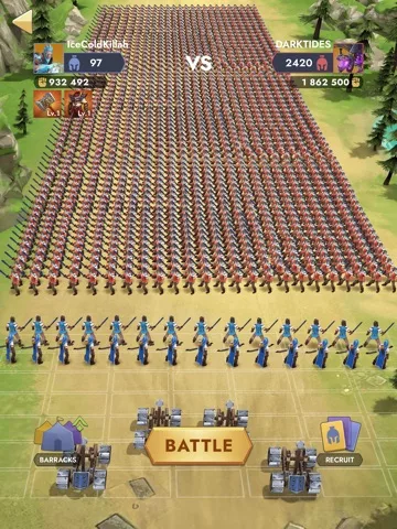 Kingdom Clash：сражения, рыцари