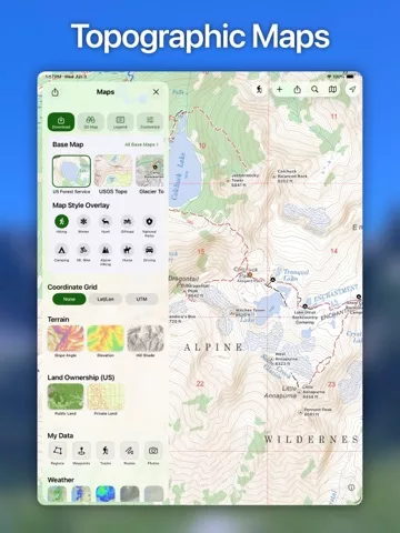 Topo Maps+