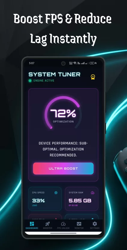 120 FPS Booster – FPS Tool
