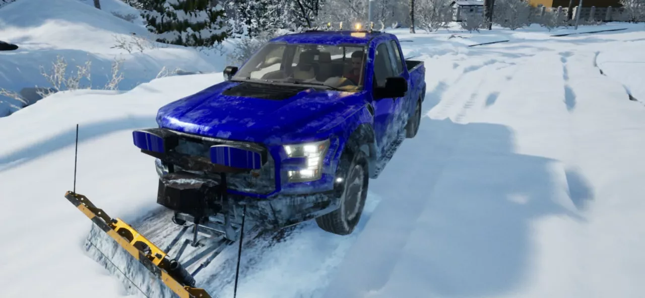 Snow Plowing Simulator