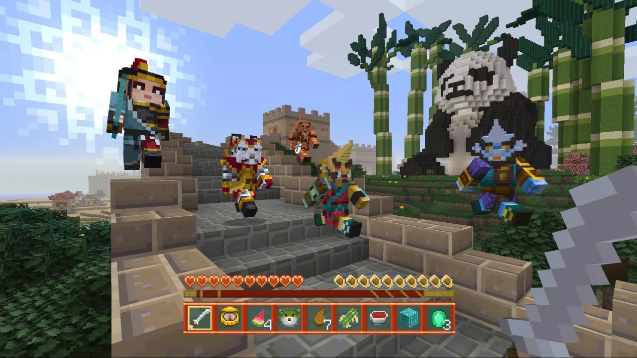 Minecraft Chinese Mythology Mash-Up