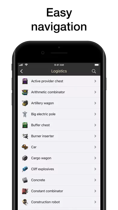 Pocket Wiki for Factorio