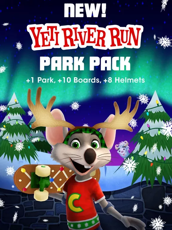 Chuck E. Cheese Skate Universe
