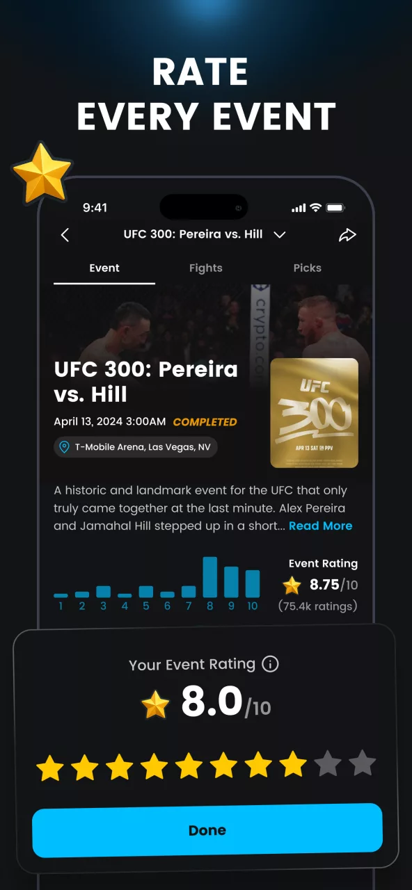 Verdict MMA Picks & Scoring