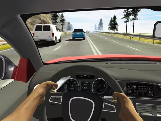 Racing in Car
