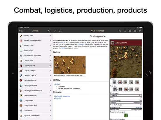 Pocket Wiki for Factorio