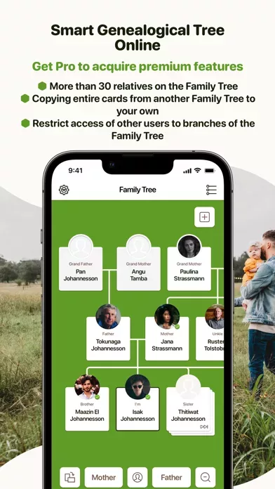uStory: Family Tree & Network