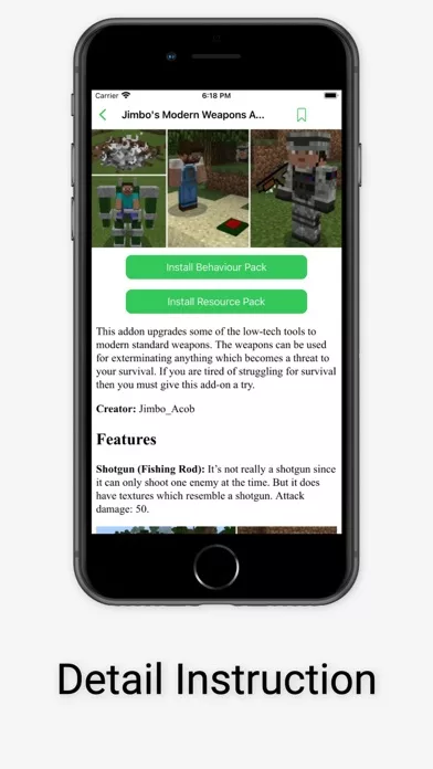 Mods for Minecraft PE !!
