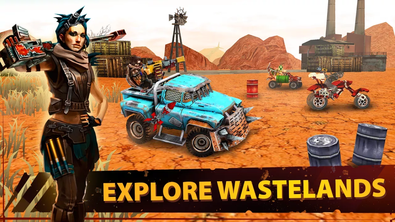 Dead Paradise Car Race Shooter