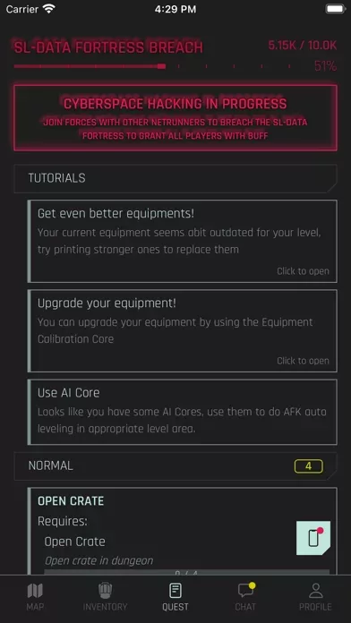 CyberCode Online: Text RPG
