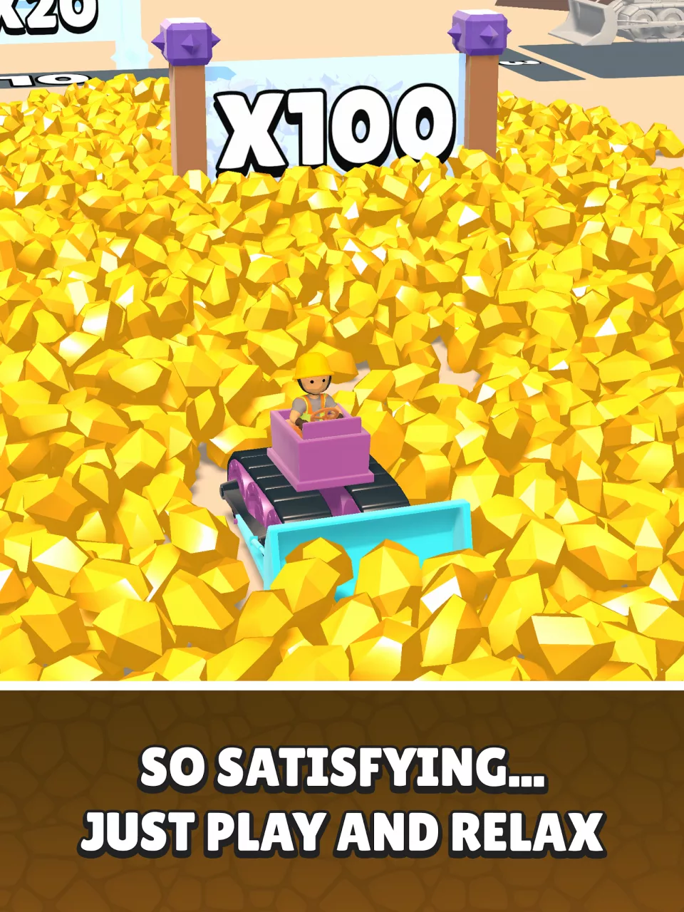 Drill & Collect: idle mine dig