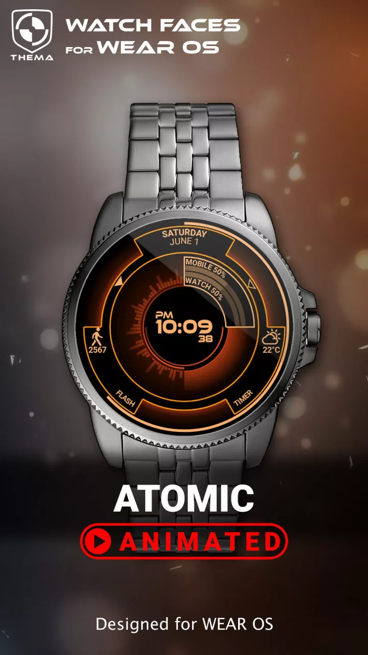Atomic Watch Face
