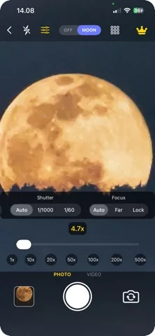 Astro Camera AI: 1000x Zoom