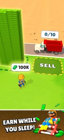 Drill & Collect: idle mine dig