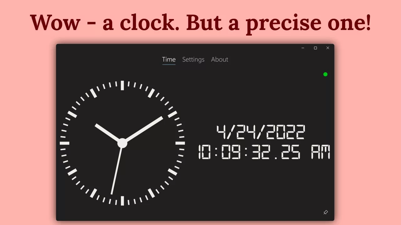 AtomicClock • часы NTP