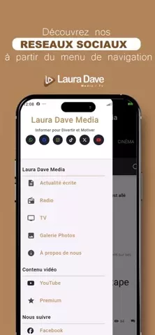 Laura Dave Média