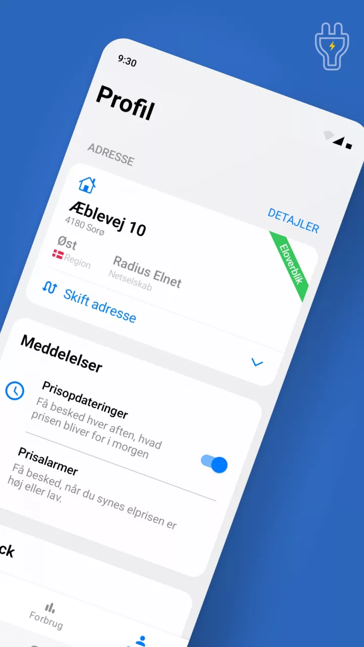 Min Strøm: Your Energy savings