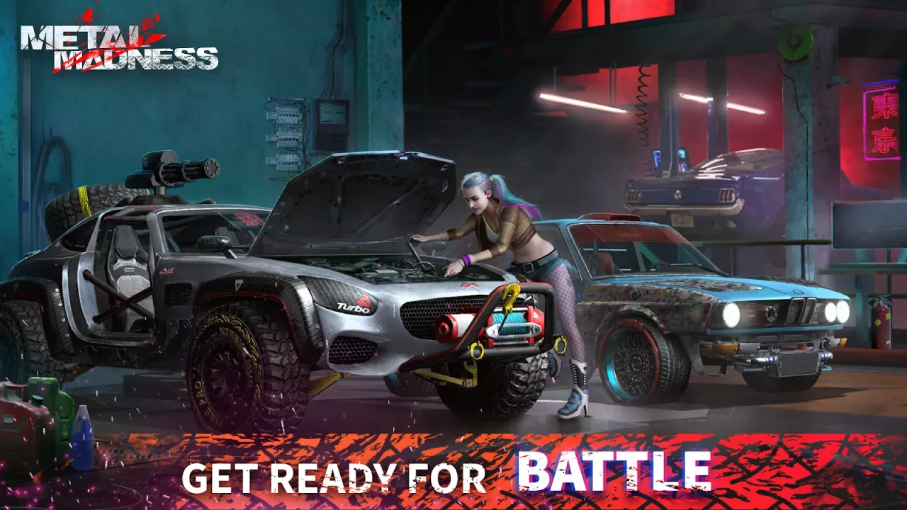 METAL MADNESS PvP: Car Shooter