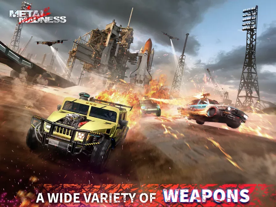 METAL MADNESS PvP: Car Shooter