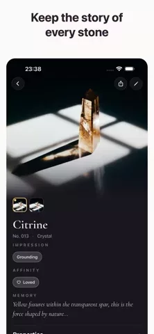 Crystal Keeper: Stone Journal