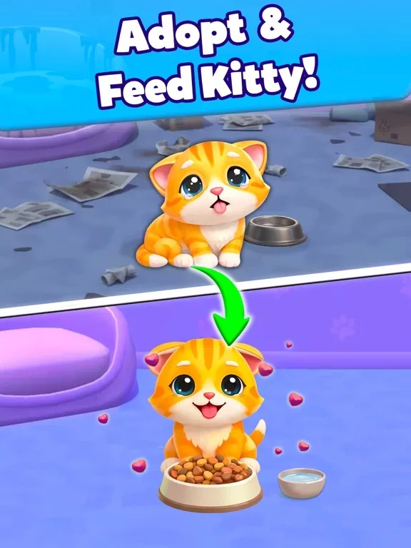 Cat Escape: Virtual Pet Game