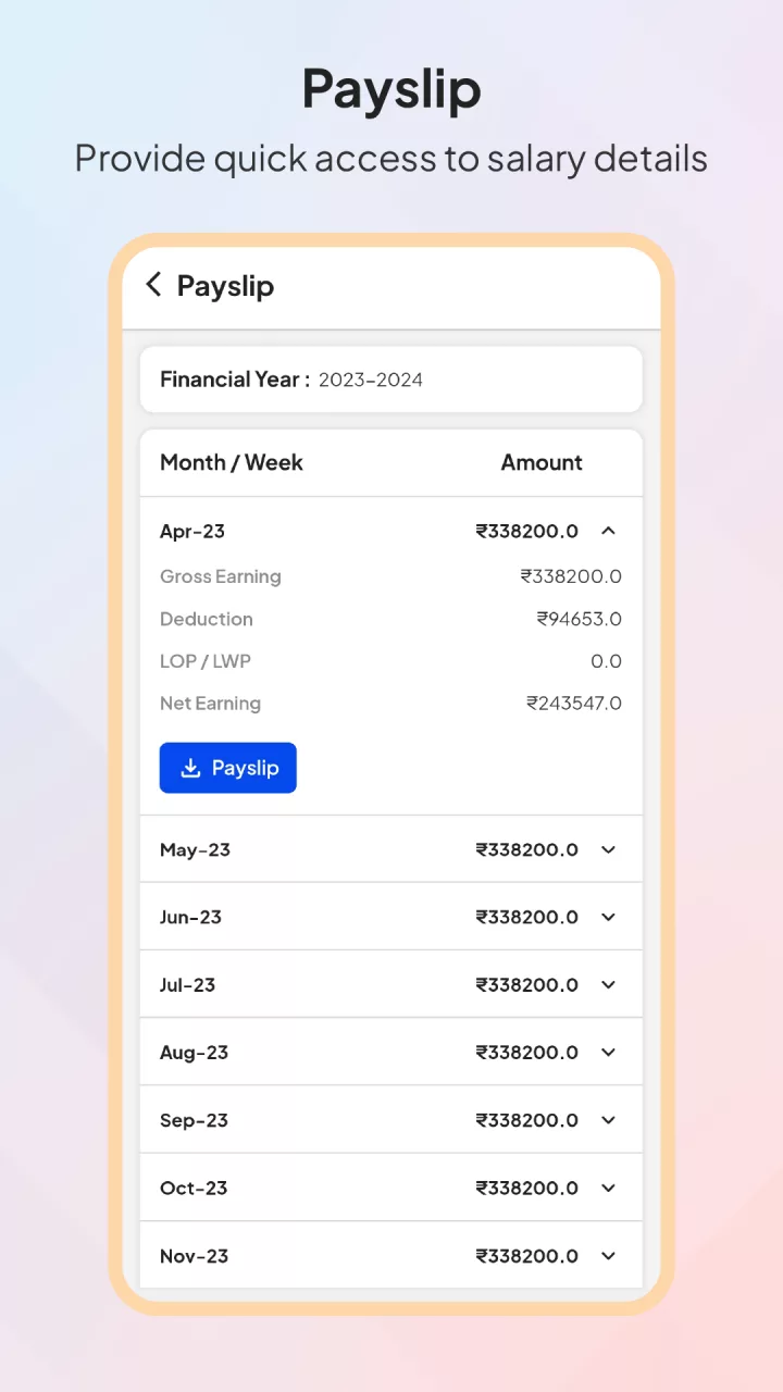 FactoHR Employee App