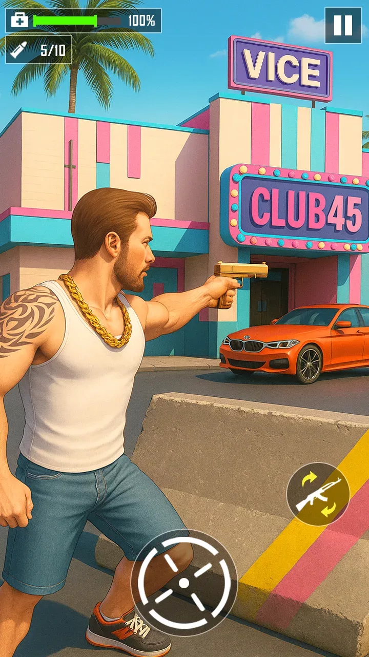 LA Mafia City: Shooting Game