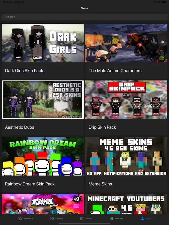 Addons for Minecraft ‣